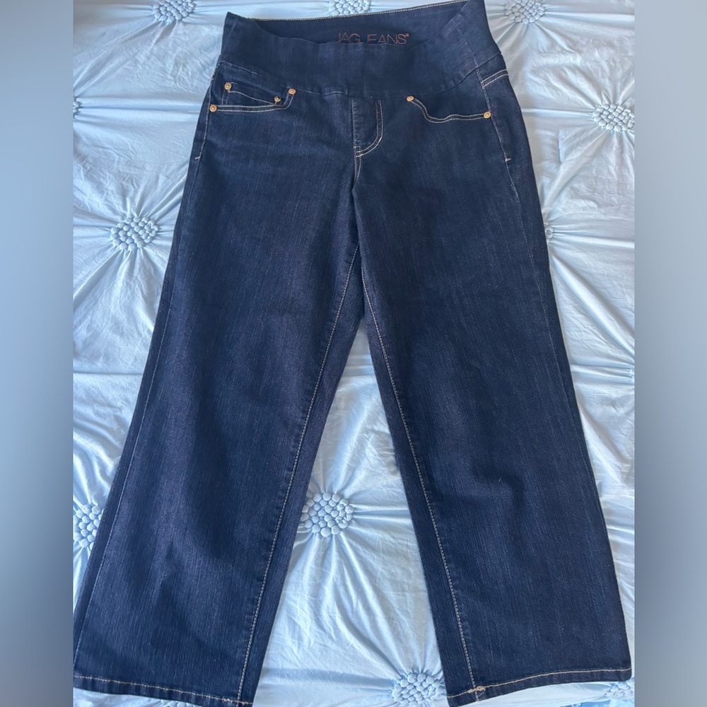 Jag Jeans Dark Blue Wide Leg Women's Jeans